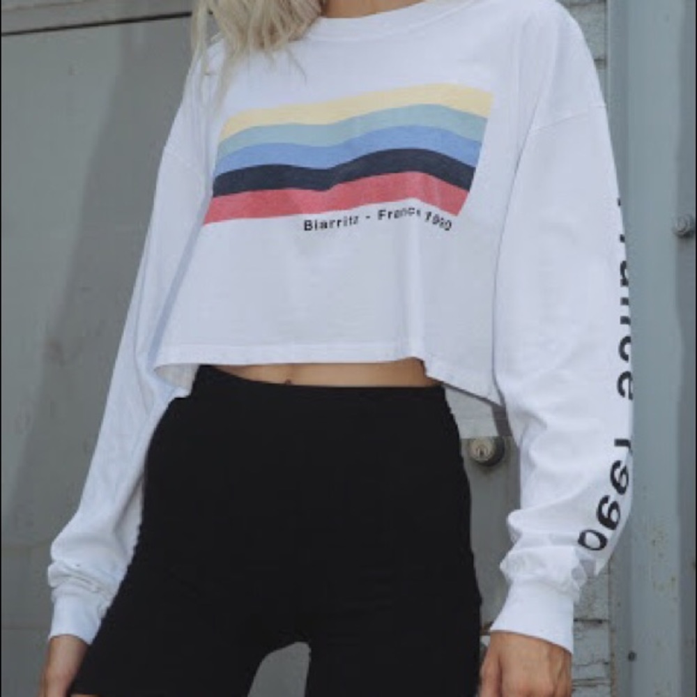 Brandy Melville Corey France Biarritz shirt